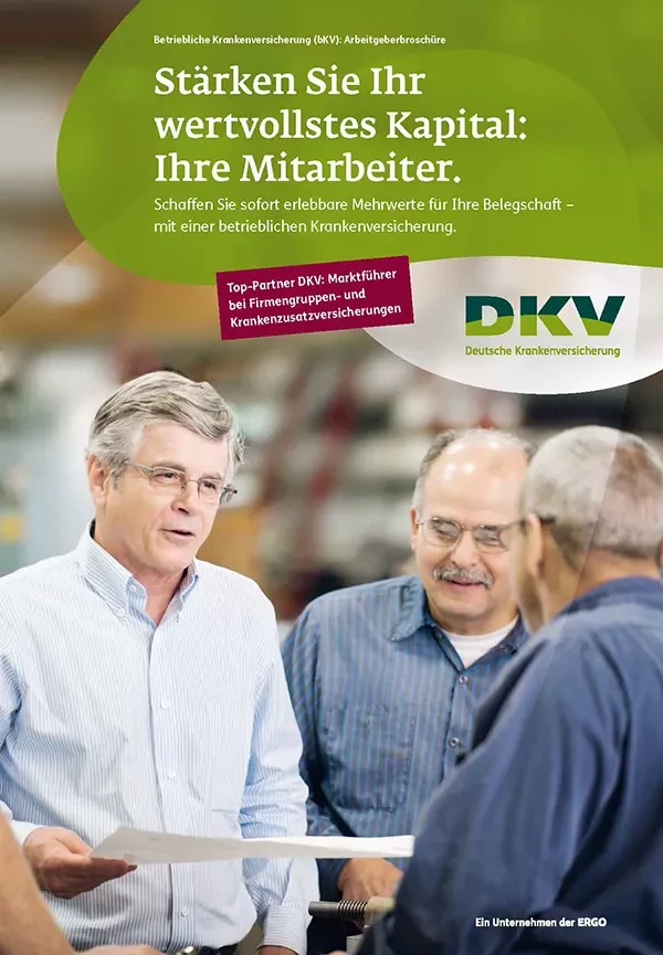 AG-Broschure-bkv Arbeitgeber Broschüre betriebliche Krankenversicherung DKV