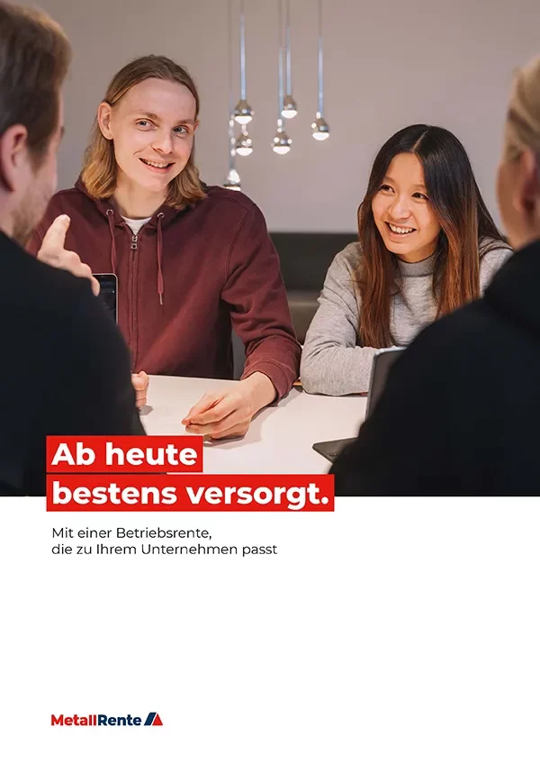 Metallrente-broschure Metallrente